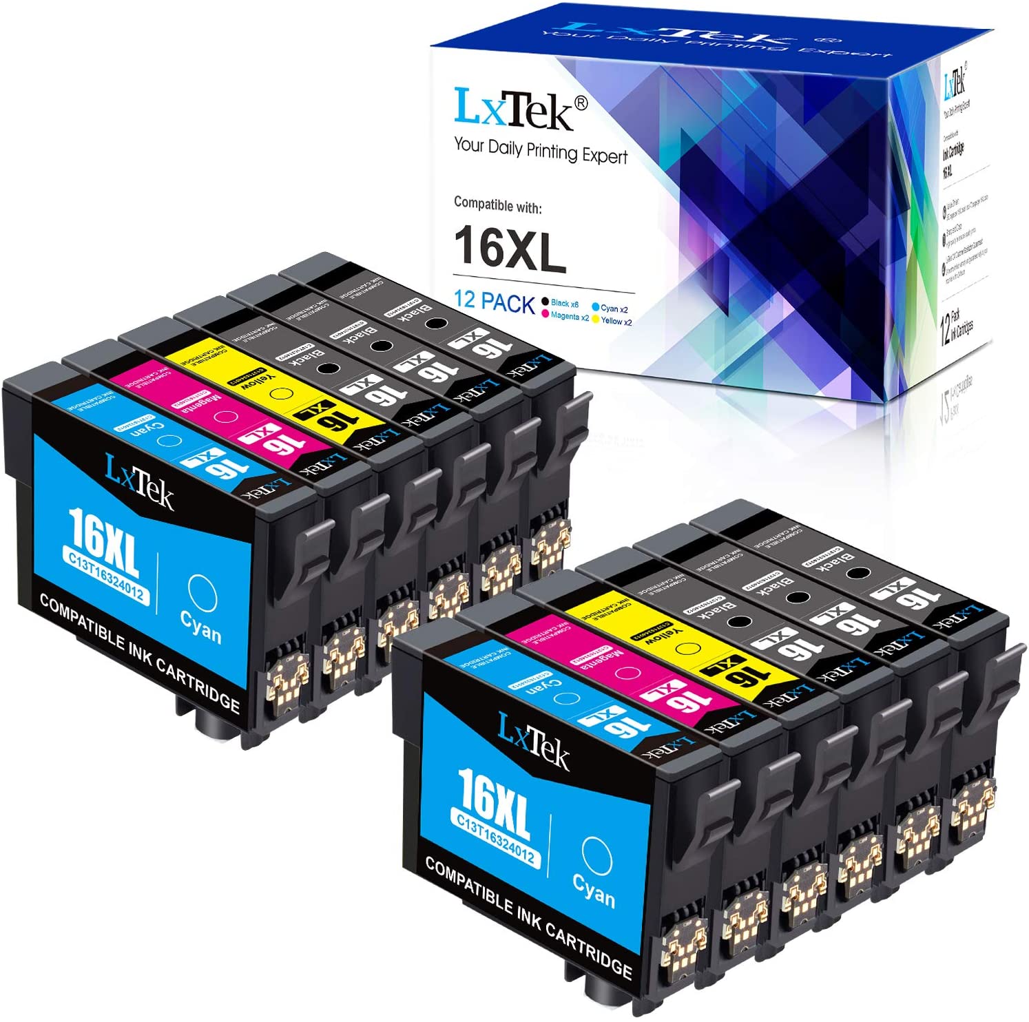 Cartucce inkjet per Epson mod. 16 e 16XL